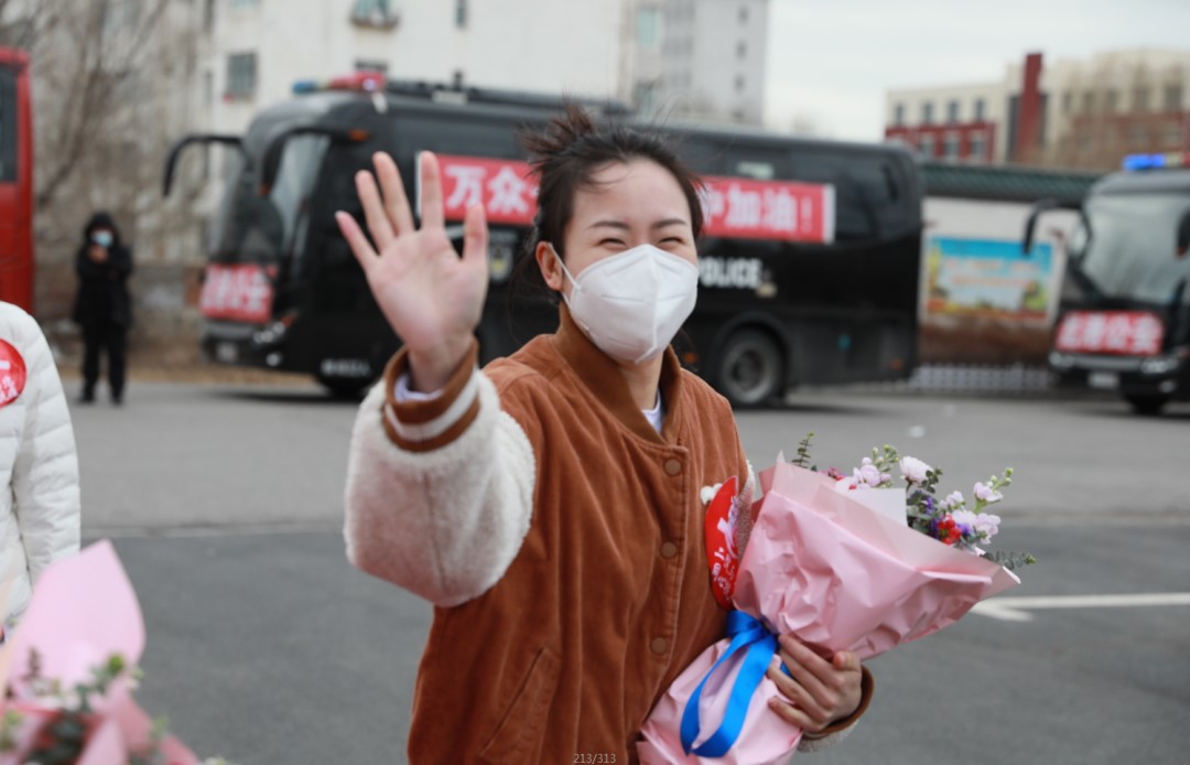 春暖花開，英雄歸來！葫蘆島市第二人民醫(yī)院支援綏中醫(yī)療隊凱旋而歸~(圖8)